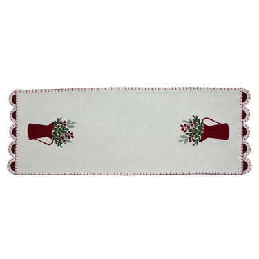 Holiday Pitcher Table Runner TR220007 - The Fox Decor